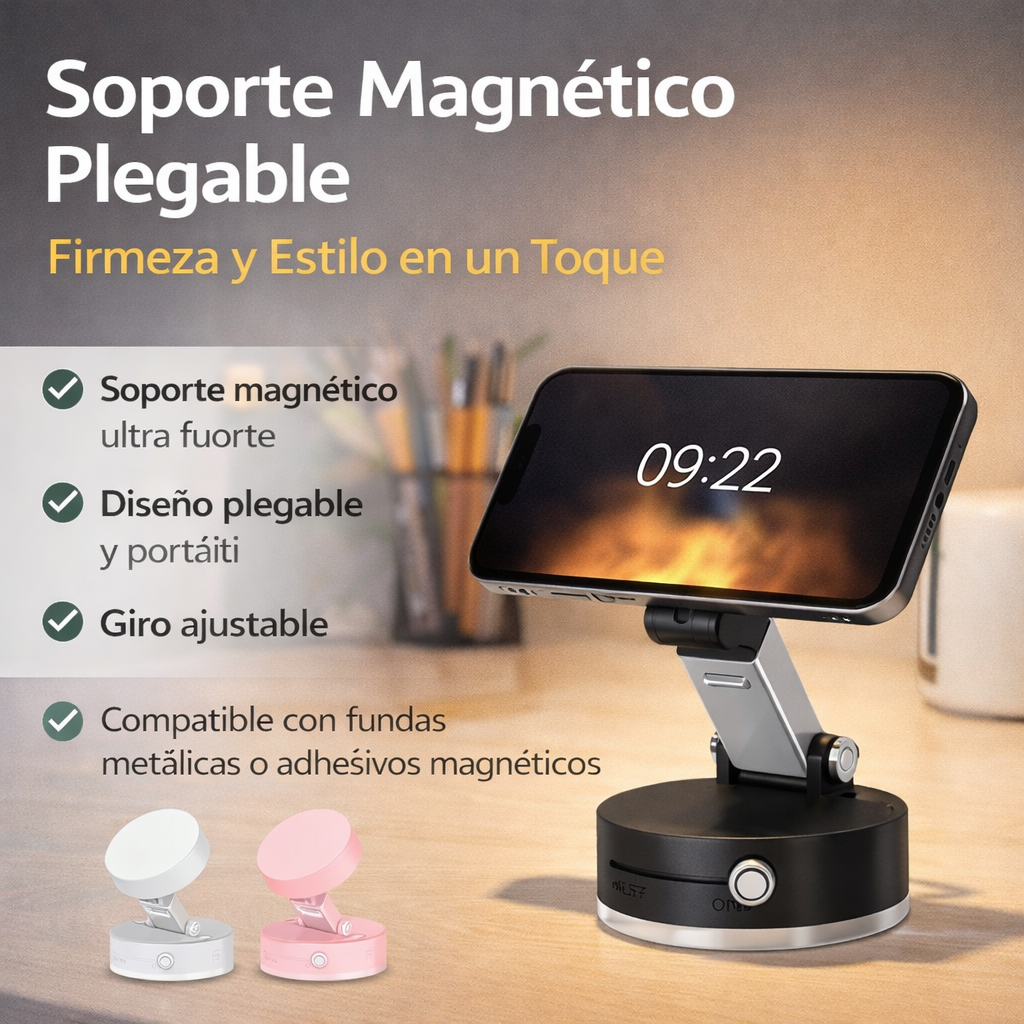 Soporte Magnético Plegable para Celular