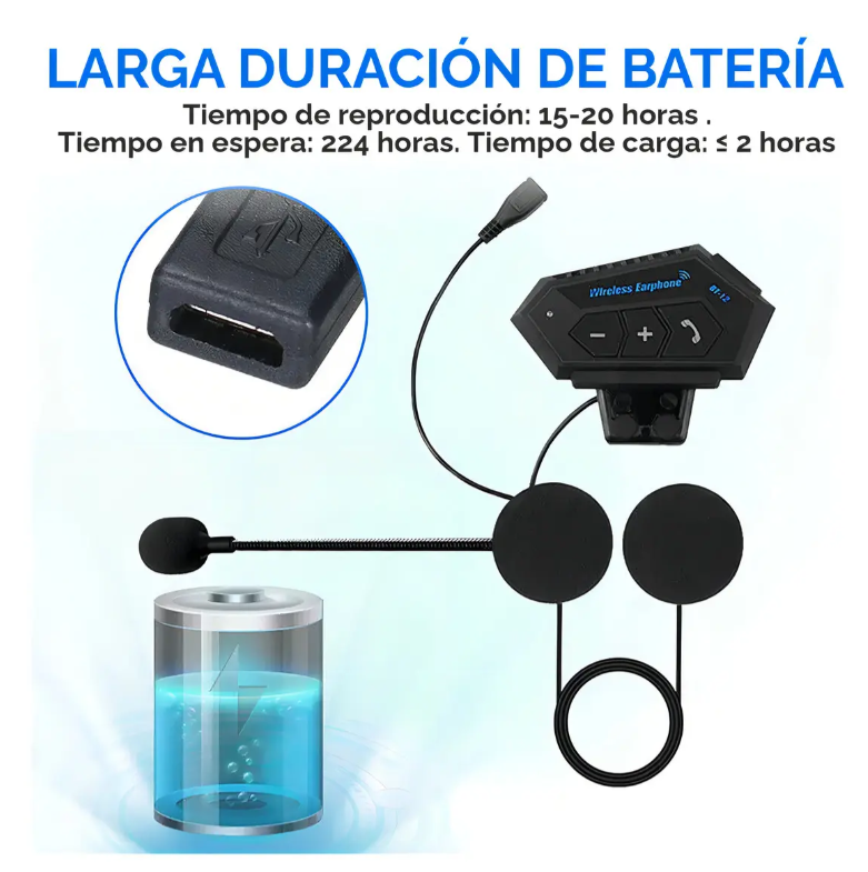 Audífonos Bluetooth para Moto BT12