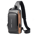 Mochila Crossbody Antirrobo – Seguridad, estilo y tecnología en un solo lugar