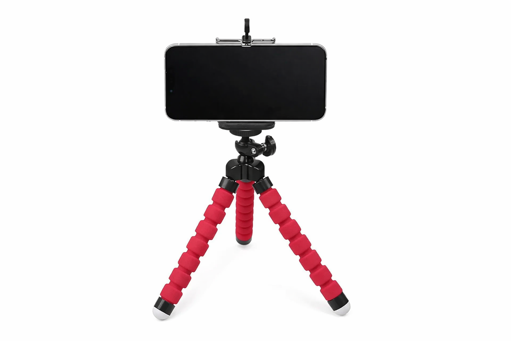 Mini Trípode Flexible para iPhone y Celular – Soporte Selfie Profesional