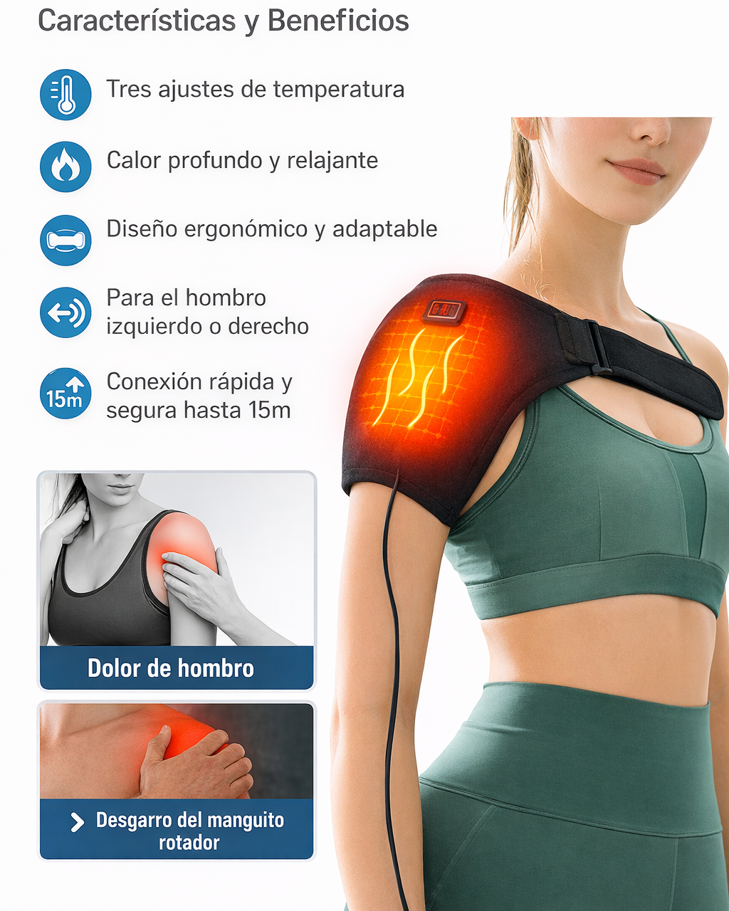 Hombrera Térmica de 3 Niveles